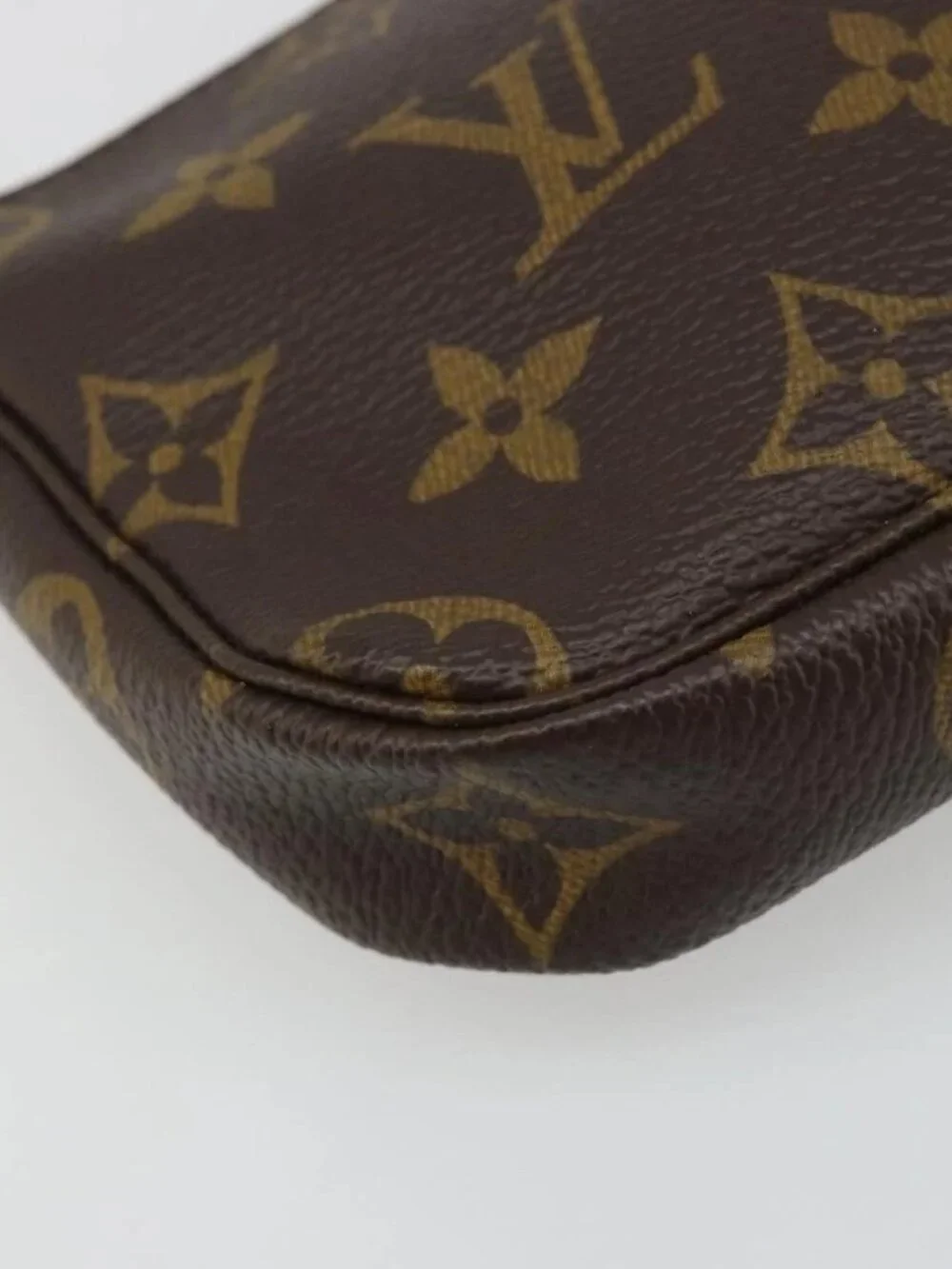 LOUIS VUITTON Monogram Mini Pochette Accessoires Pouch N41667 LV Auth mr2632